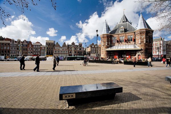 De Waag op de Nieuwmarkt in Amsterdam