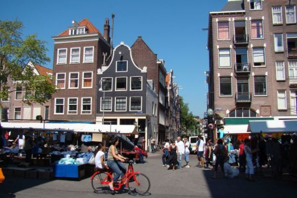 Westermarkt in de Jordaan