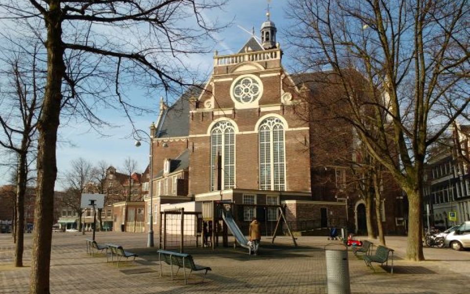 Noorderkerk at the Noordermarkt in Amsterdam