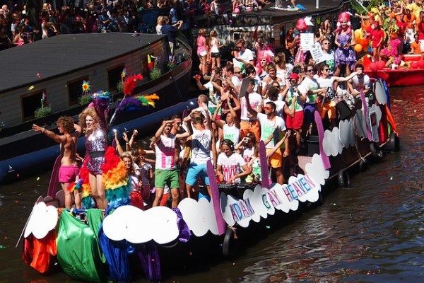 Gay Pride Canal Parade Amsterdam