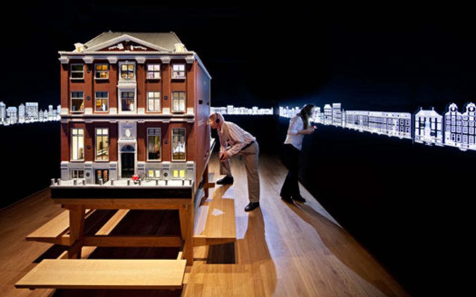 Interactieve tentoonstelling in het Grachtenmuseum